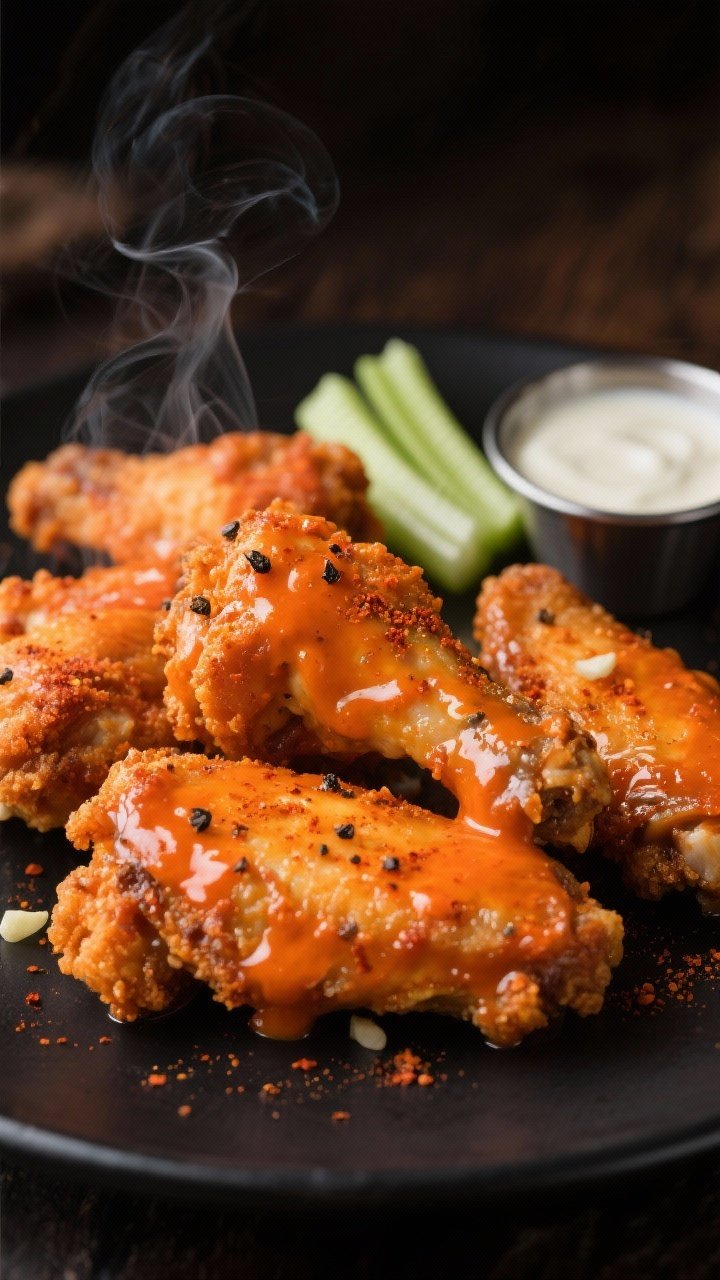 Boneless air fryer wings