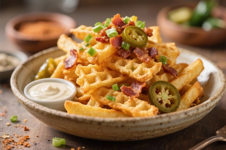 7 Air Fryer Waffle Fry Toppings That Actually Stay Crispy