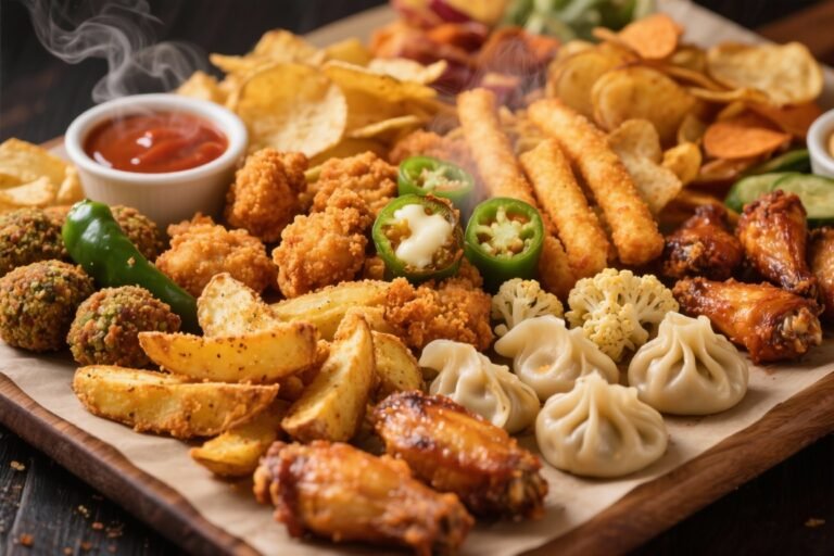 9-item “draft Board” Snack Draft: Build the Best Air Fryer Plate (no Trades Allowed)