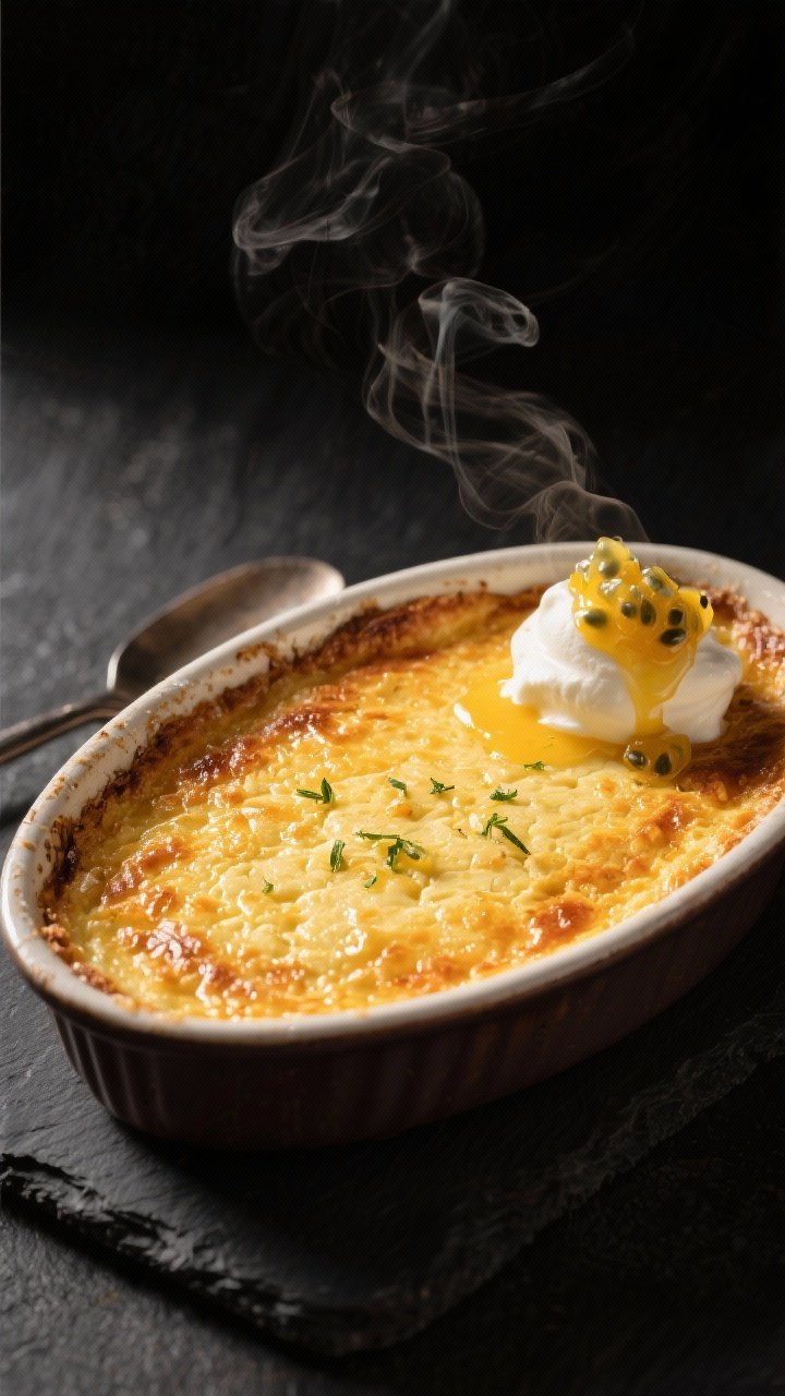 Final dish – Restaurant-style presentation: A larger baking dish portion of air fryer citrus butte