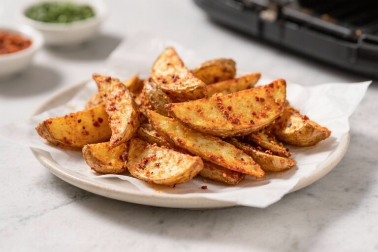 Air Fryer Spicy Cajun Potato Wedges – Crispy, Bold, and Easy