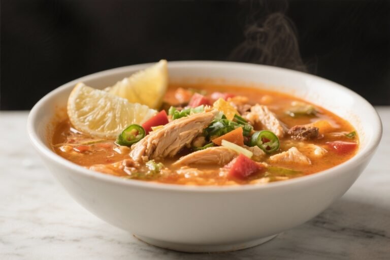 Air Fryer Mexican Chicken Soup – Bright, Cozy, and Weeknight Easy