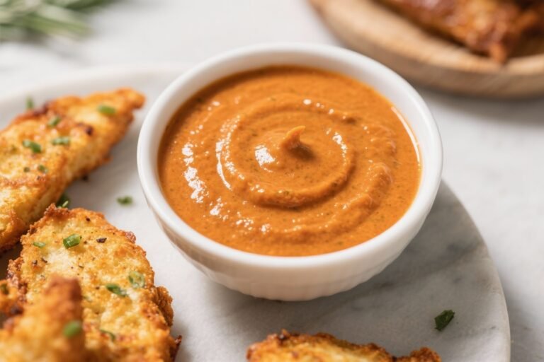 Air Fryer Romesco Sauce – Bold, Smoky, and Weeknight-Friendly