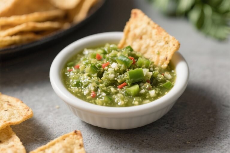 Air Fryer Salsa Verde – Bright, Roasted Flavor in Minutes