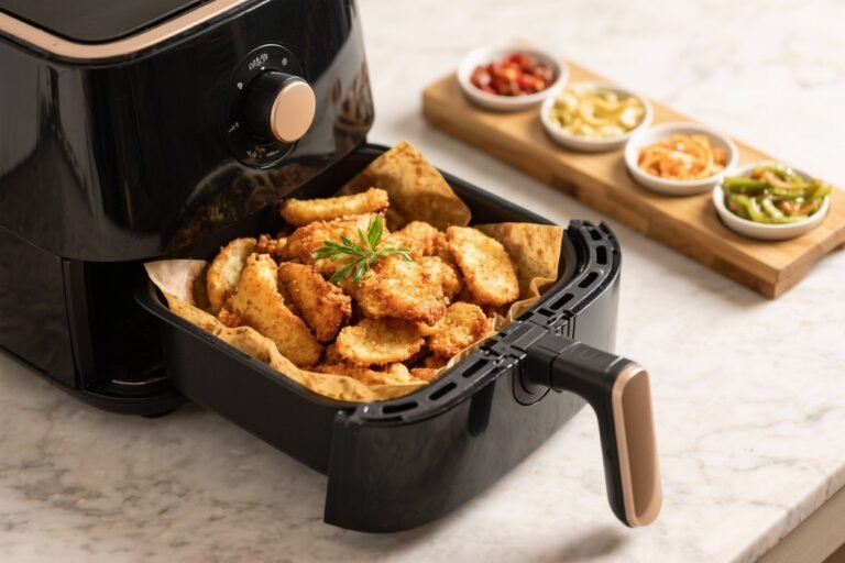 Air Fryer Hot Dogs with Toppings Bar – Quick, Crispy, and Fun for Everyone