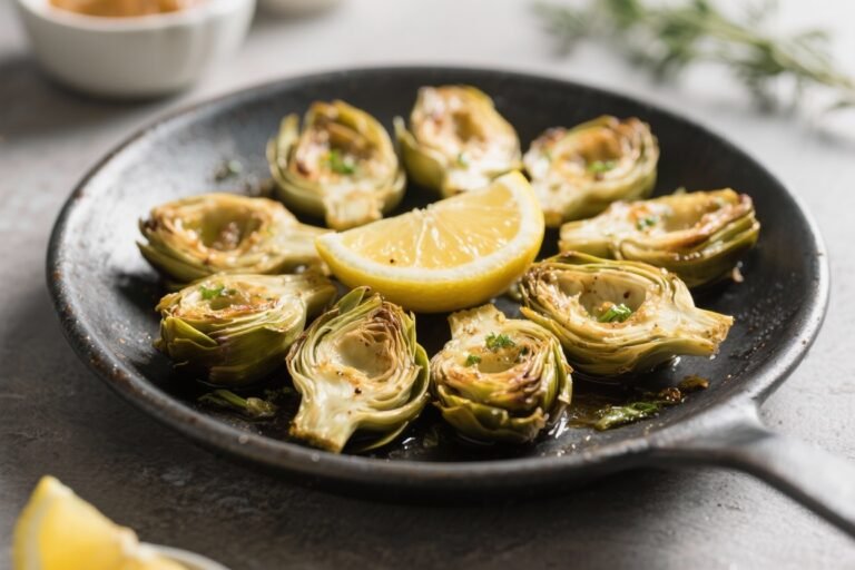 Air Fryer Artichoke Hearts With Lemon – Crispy, Bright, and Fast