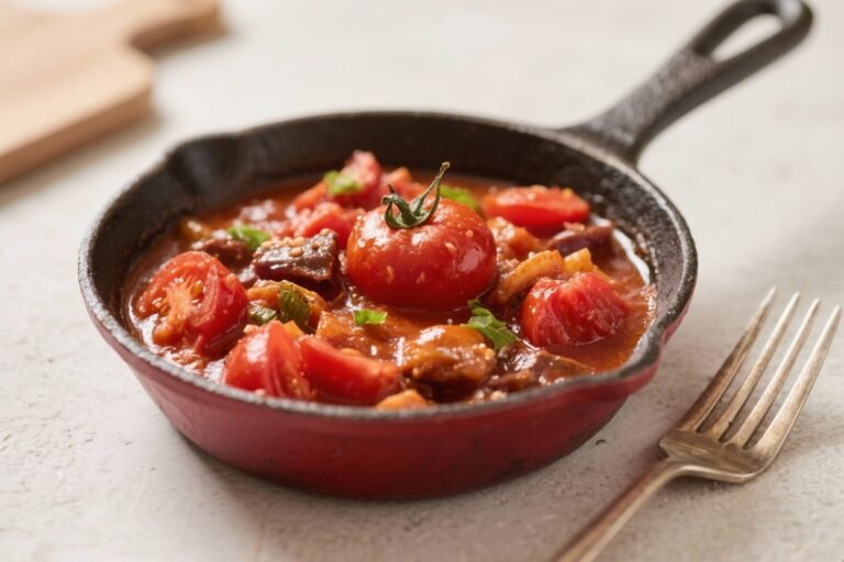 Air Fryer Tomato and Red Wine Stew – Cozy, Flavor-Packed Comfort Food