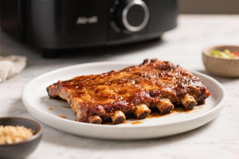 Air Fryer Ridiculously Good Ribs – Tender, Saucy, and Fast