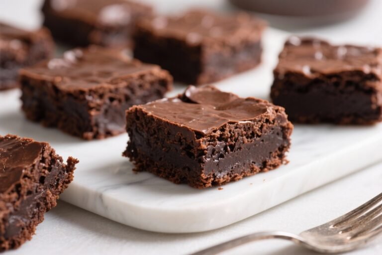 Air Fryer Dark Chocolate Brownies – Rich, Fudgy, and Fast