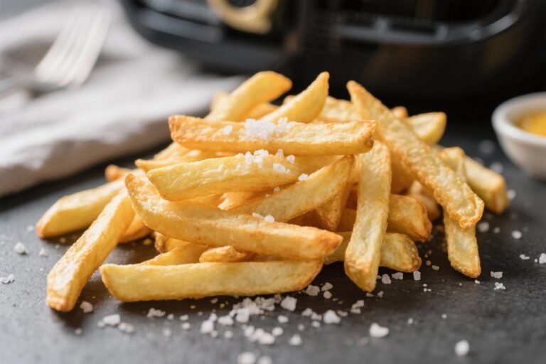 Air Fryer Salted Fries – Crispy, Simple, and Ready Fast