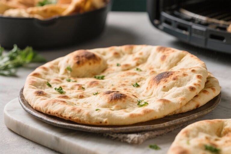Air Fryer Naan Bread – Soft, Chewy, and Ready in Minutes