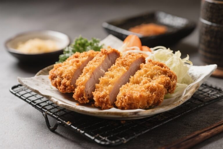 Air Fryer Pork Tonkatsu – Crispy, Juicy, and Weeknight-Friendly