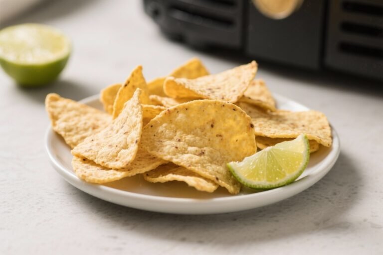 Air Fryer Tortilla Chips With Lime – Crispy, Zesty, and Quick