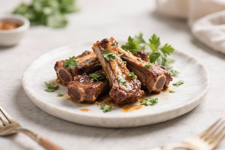 Air Fryer Lamb Riblets With Coriander – Crispy, Fragrant, and Fast