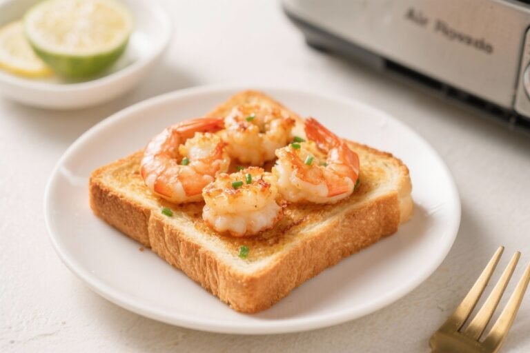 Air Fryer Prawn Toast – Crispy, Juicy, and Fast