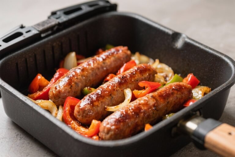 Air Fryer Italian Sausage With Peppers and Onions – Fast, Flavorful, and Satisfying