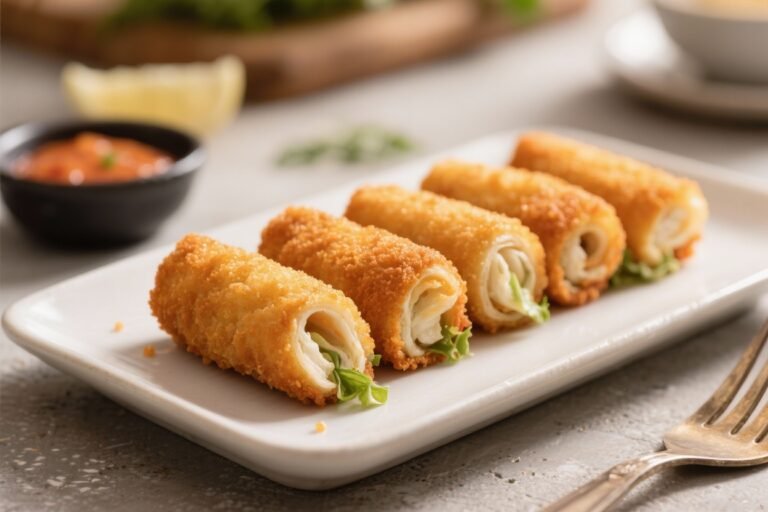 Air Fryer Fish Finger Rolls – Crispy, Quick, and Comforting