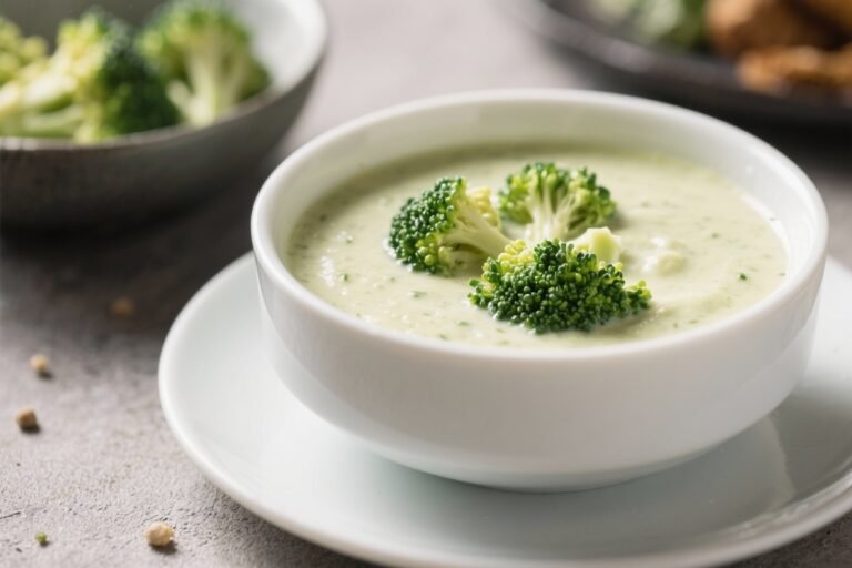 Air Fryer Cream of Broccoli Soup – Cozy, Creamy, and Surprisingly Easy