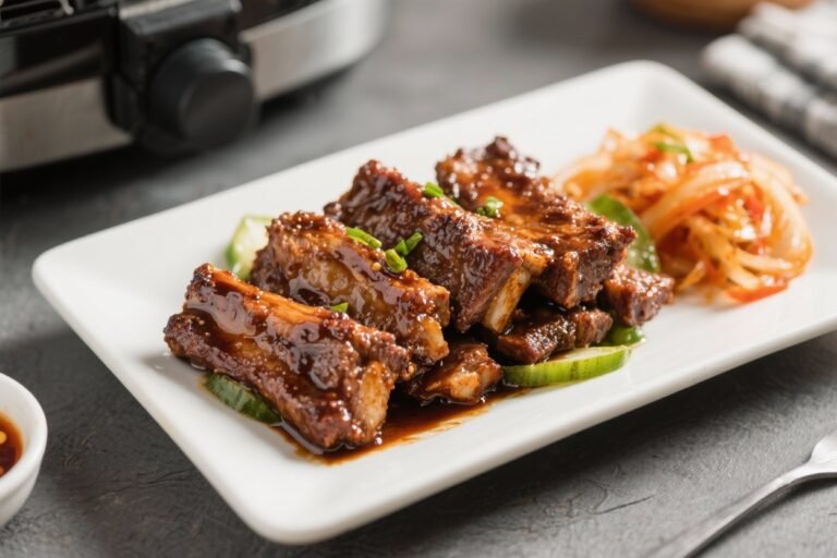 Air Fryer Korean Short Ribs – Fast, Juicy, and Packed With Flavor