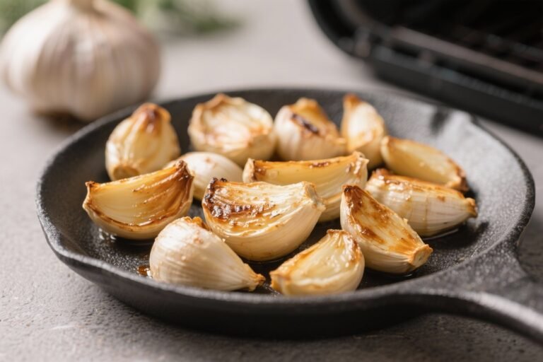Air Fryer Roasted Garlic Cloves – Soft, Sweet, and Ready in Minutes