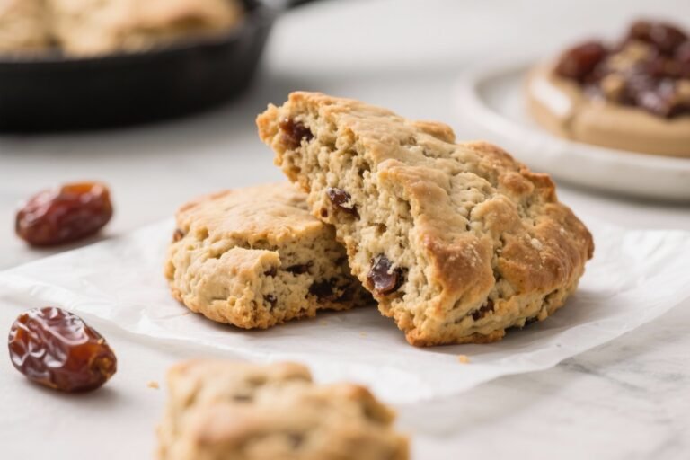 Air Fryer Date and Tahini Scones – A Tender, Nutty Treat With No Fuss