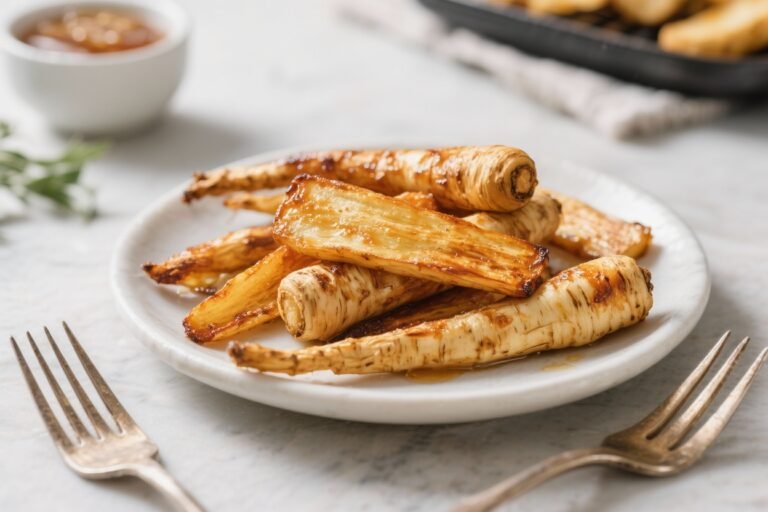 Air Fryer Honey Roasted Parsnips – Crispy, Sweet, and Simple