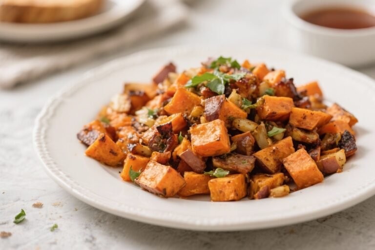 Air Fryer Sweet Potato Hash – Crispy, Colorful, and Ready Fast