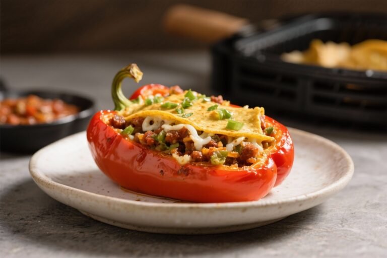 Air Fryer Taco Stuffed Peppers – A Fast, Flavor-Packed Weeknight Favorite