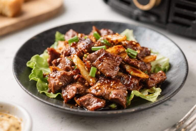 Air Fryer Korean Beef Bulgogi – Fast, Flavorful, and Weeknight-Friendly