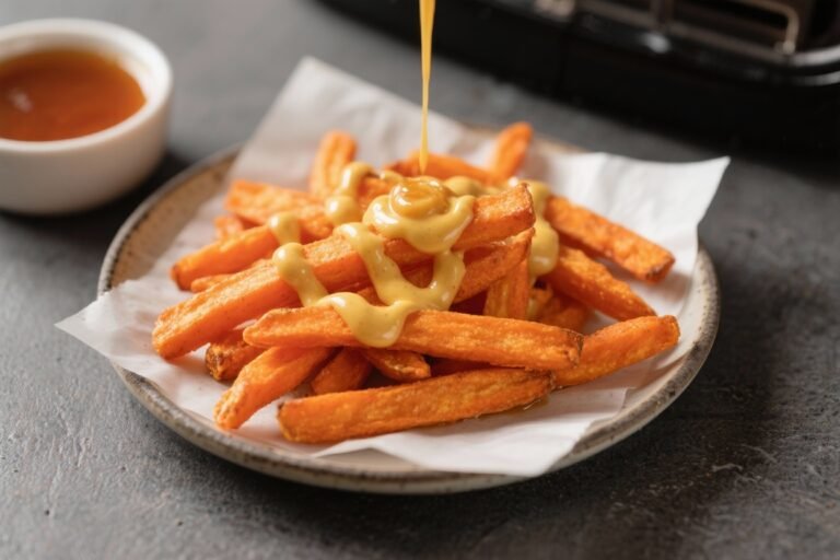 Air Fryer Carrot Fries With Honey Mustard – Crispy, Sweet, and Simple