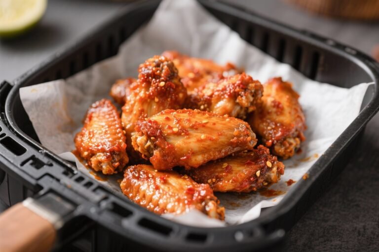 Air Fryer Spicy Chicken Wings – Crispy, Juicy, and Fast