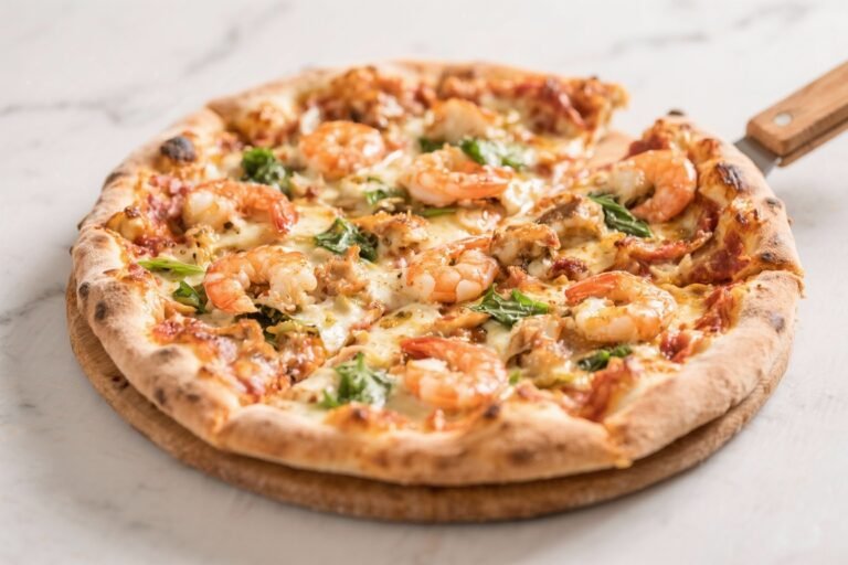 Air Fryer Seafood Pizza – Crispy, Savory, and Surprisingly Easy