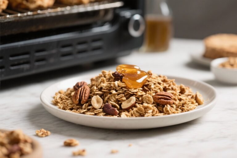 Air Fryer Granola With Nuts and Honey – Simple, Crunchy, and Quick