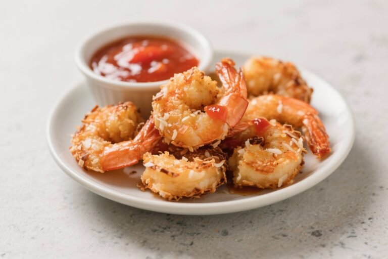 Air Fryer Coconut Shrimp With Sweet Chili Sauce – Crispy, Juicy, and Easy