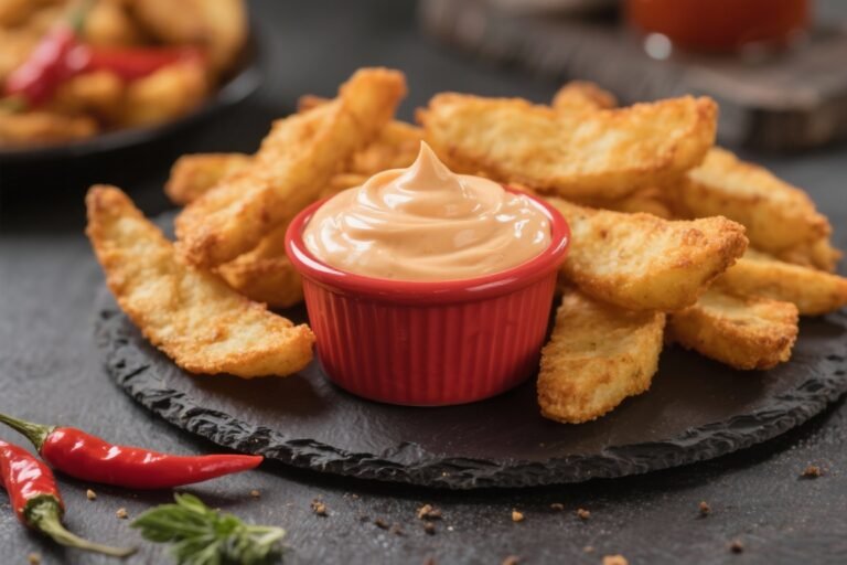 Air Fryer Sriracha Mayo – Creamy, Spicy, and Ready in Minutes