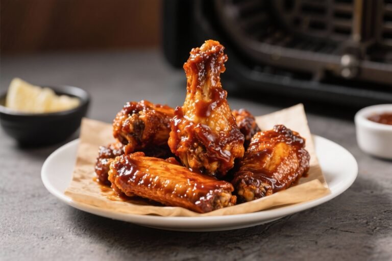 Air Fryer Smokey Barbecue Wings – Crispy, Saucy, and Fast