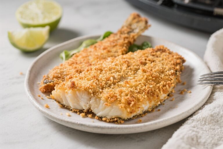 Air Fryer Panko Crusted Tilapia – Crispy, Light, and Ready Fast