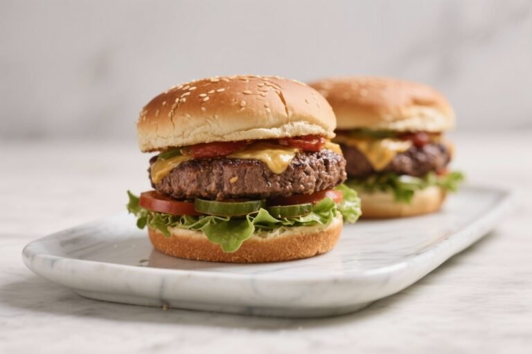 Air Fryer Bison Burgers – Juicy, Lean, and Ready Fast