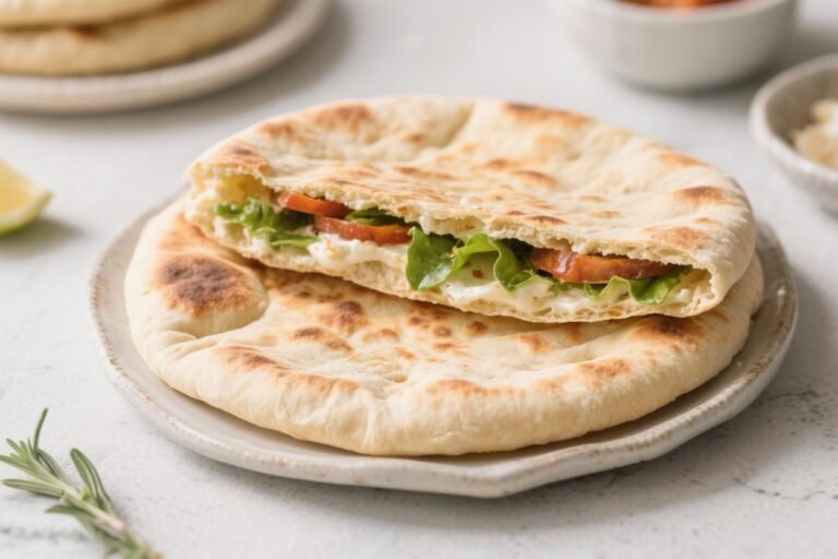 Air Fryer Pita Bread – Soft, Puffy, and Fast