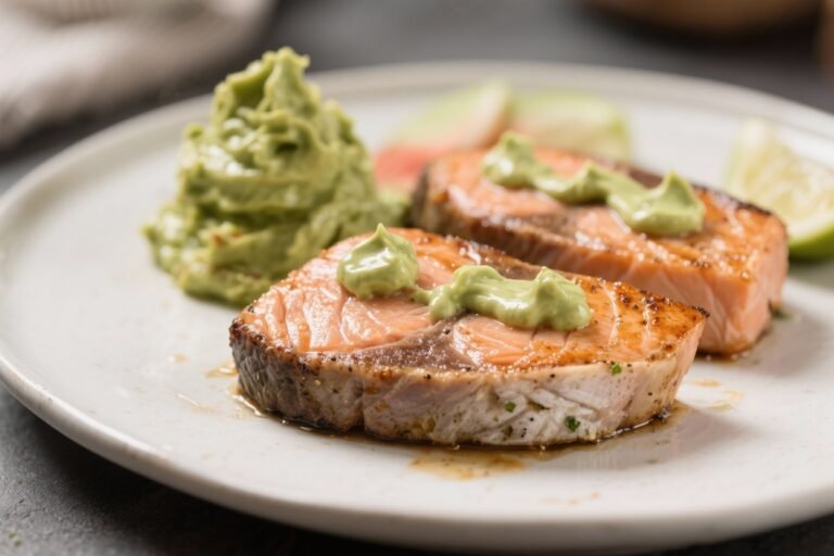 Air Fryer Tuna Steaks With Wasabi Mayo – Fast, Flavorful, and Foolproof