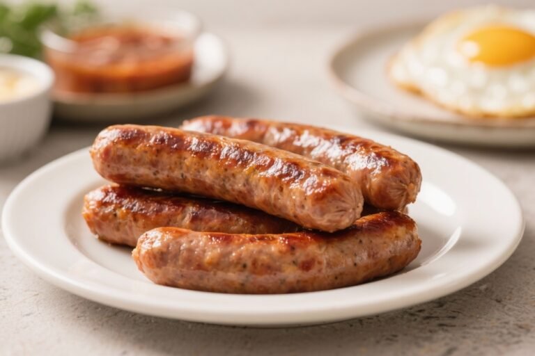 Air Fryer Breakfast Sausage Links – Crispy, Juicy, and Fast