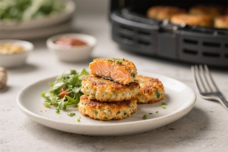 Air Fryer Salmon Fishcakes – Crispy, Tender, and Easy