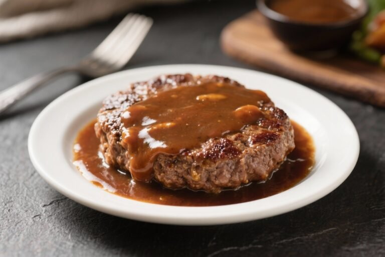 Air Fryer Salisbury Steak with Gravy – Comfort Food Made Easy