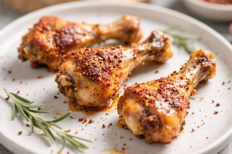 Air Fryer Sumac Rub Drumsticks – Crispy, Tangy, and Ready Fast