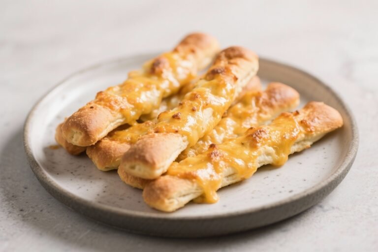 Air Fryer Cheesy Breadsticks – Crispy, Gooey, and Ready Fast