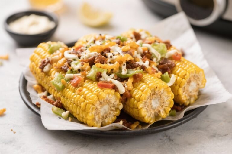 Air Fryer Loaded Corn – Easy, Flavor-Packed Comfort Food