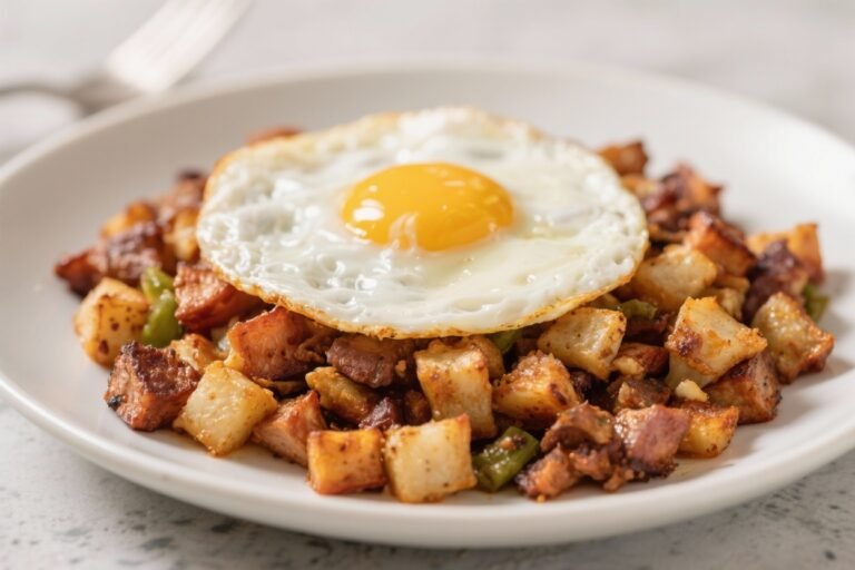 Air Fryer Breakfast Hash With Eggs – A Fast, Flavorful Morning Favorite
