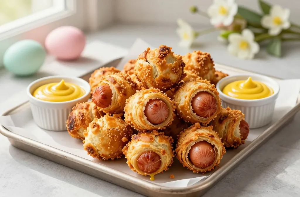 Air Fryer Easter Finger Foods: Pigs in a Blanket (Extra Crispy) Tonight