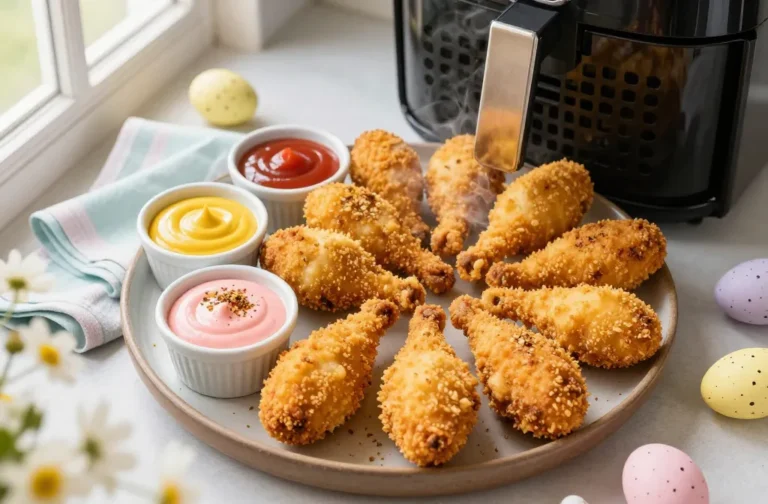 Crispy Crowd-Pleaser Air Fryer Easter Snacks for Party: Mini Corn Dogs
