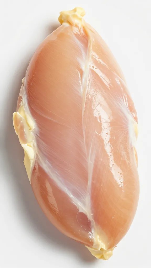 raw chicken breast butterflied, ready for stuffing